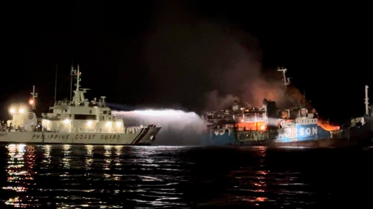 Philippine Ferry Fire Leaves 31 Dead, at Least 7 Missing – NBC 7 San Diego - Vimarsana News