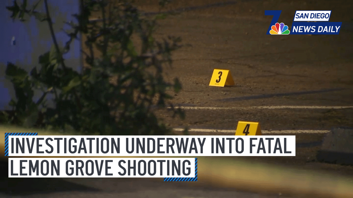 Investigation Underway Into Fatal Lemon Grove Shooting| San Diego News ...