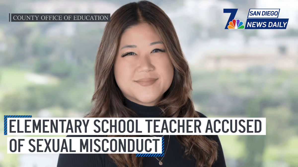 Elementary School Teacher Accused Of Sexual Misconduct San Diego News Daily Nbc 7 San Diego 