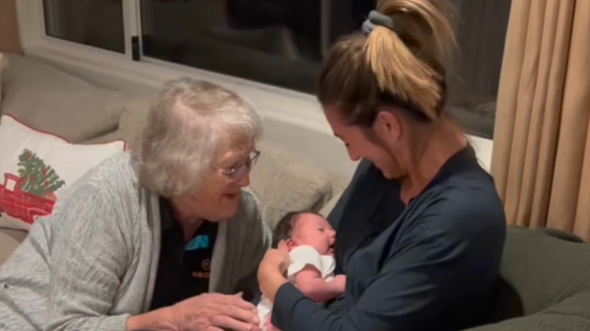 Generations of Love: SoCal Mom Names Her Baby after Her 90-year-old Grandma – NBC 7 San Diego - Vimarsana News