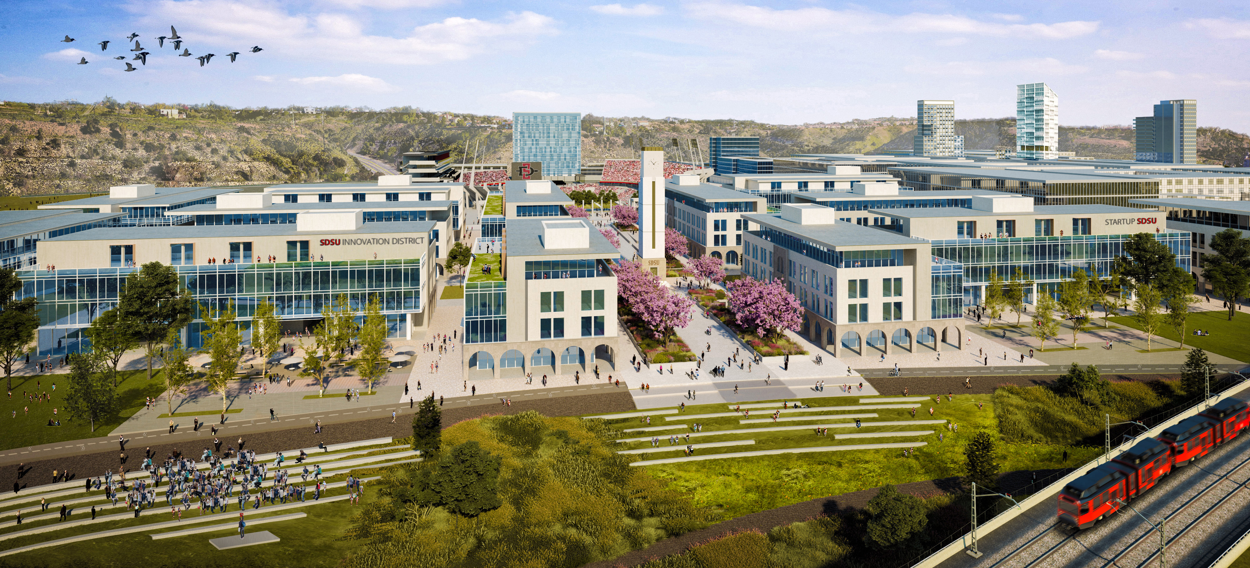 San Diego State selects first developer for Mission Valley campus