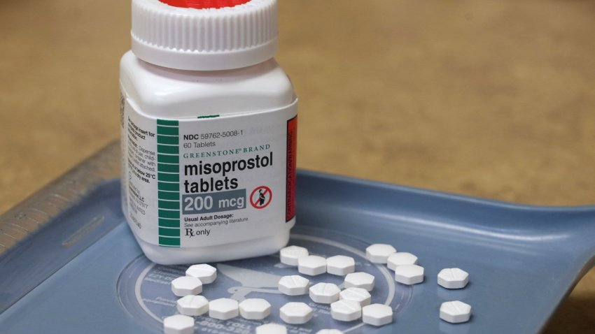 Pills of Misoprostol, used to terminate early pregnancies, are displayed in a pharmacy in Provo, Utah, May 12, 2022.