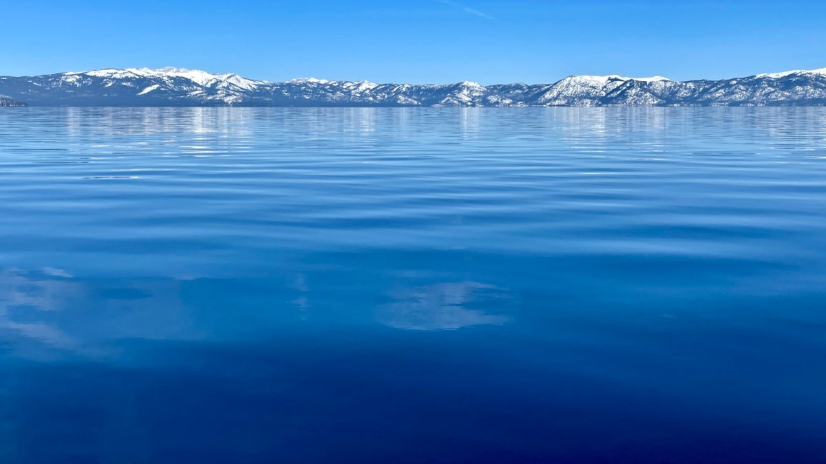 Lake Tahoe the Clearest It's Been Since the 1980s: Report