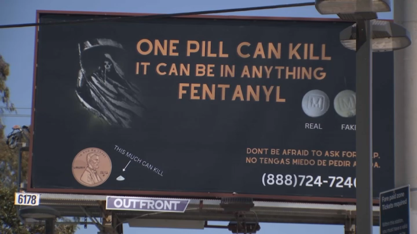 Breaking Free Project billboard over Barrio Logan.