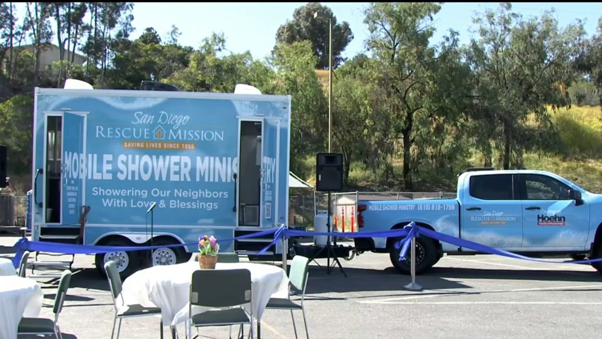 Mobile Showers Could Provide Stepping Stone for Homeless in San Diego’s