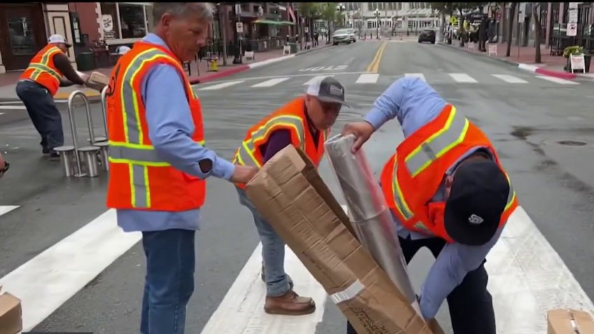 New Bollards Make Fifth Ave. More Pedestrian-Friendly