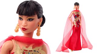 Mattel introduced a Barbie modeled after actor Anna May Wong, the first Chinese American actress in Hollywood, as part of their Inspiring Women series.