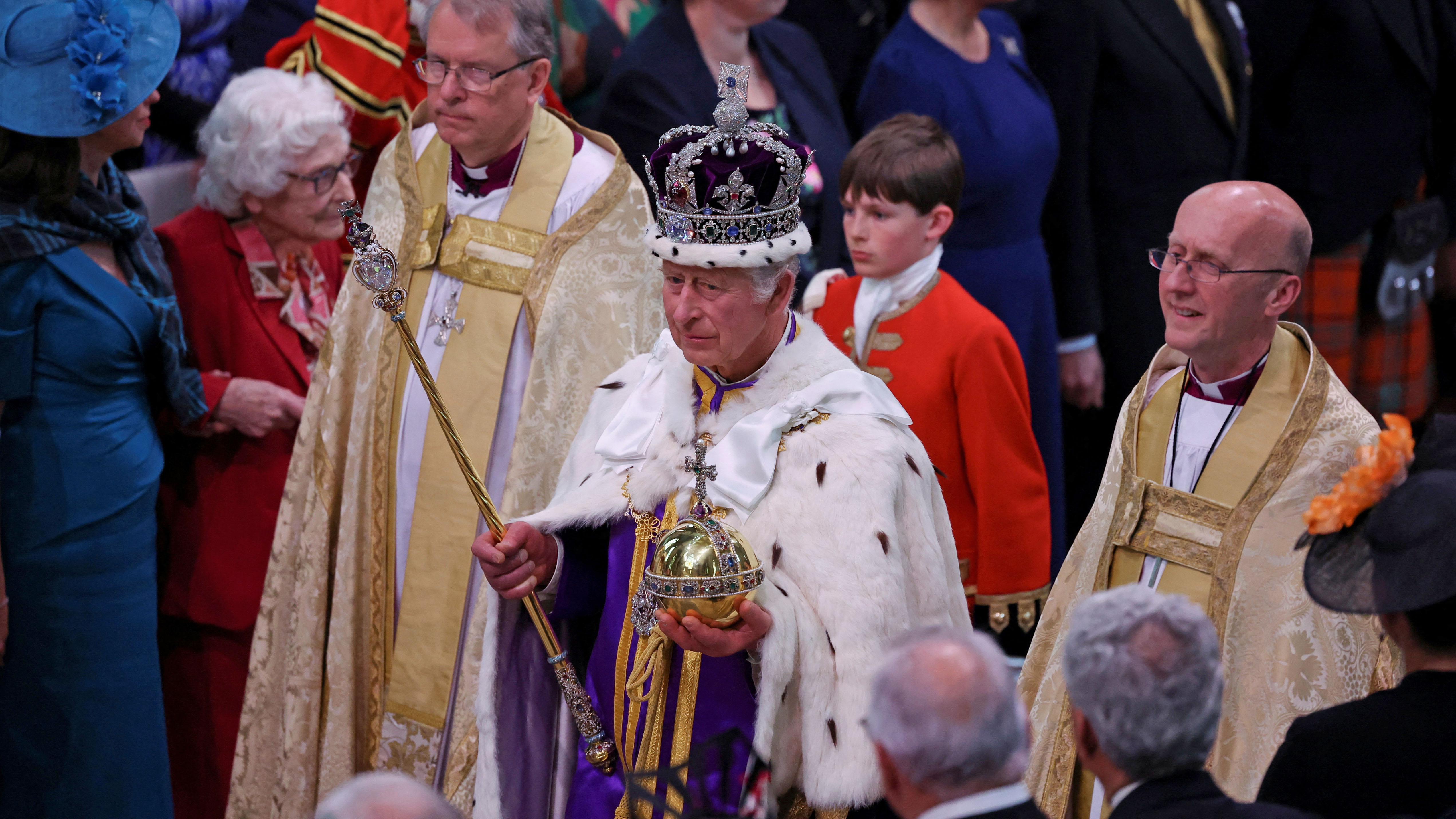 King Charles III officially crowned in England