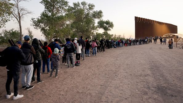 Migrant Crossings At Southern Border Increase As Title 42 Policy Expires