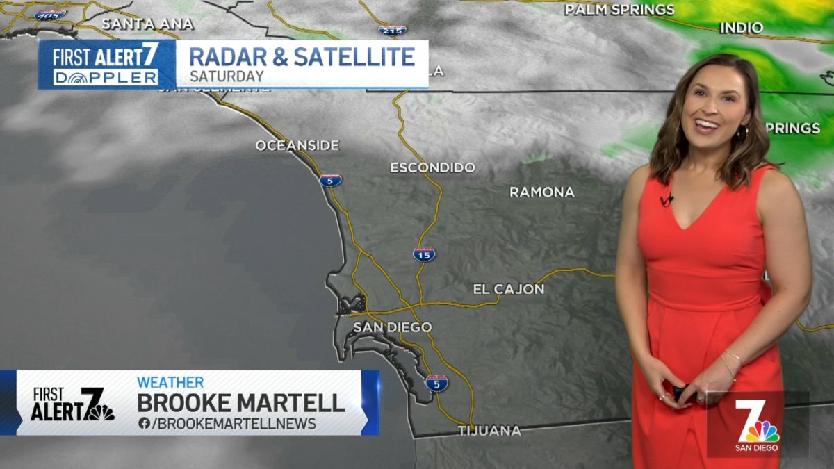 Brooke Martell’s Morning Weather Forecast for May 20, 2023 – NBC 7 San