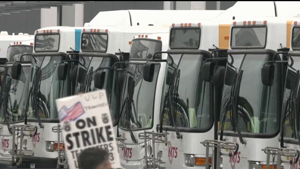 ‘It’s Hard on Us’ MTS Bus Drivers in San Diego Maintain Strike NBC 7 San Diego