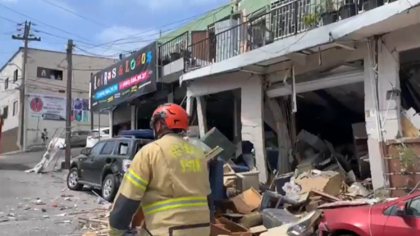 An explosion at a building in Mexico left dozens injured on May 16, 2023.