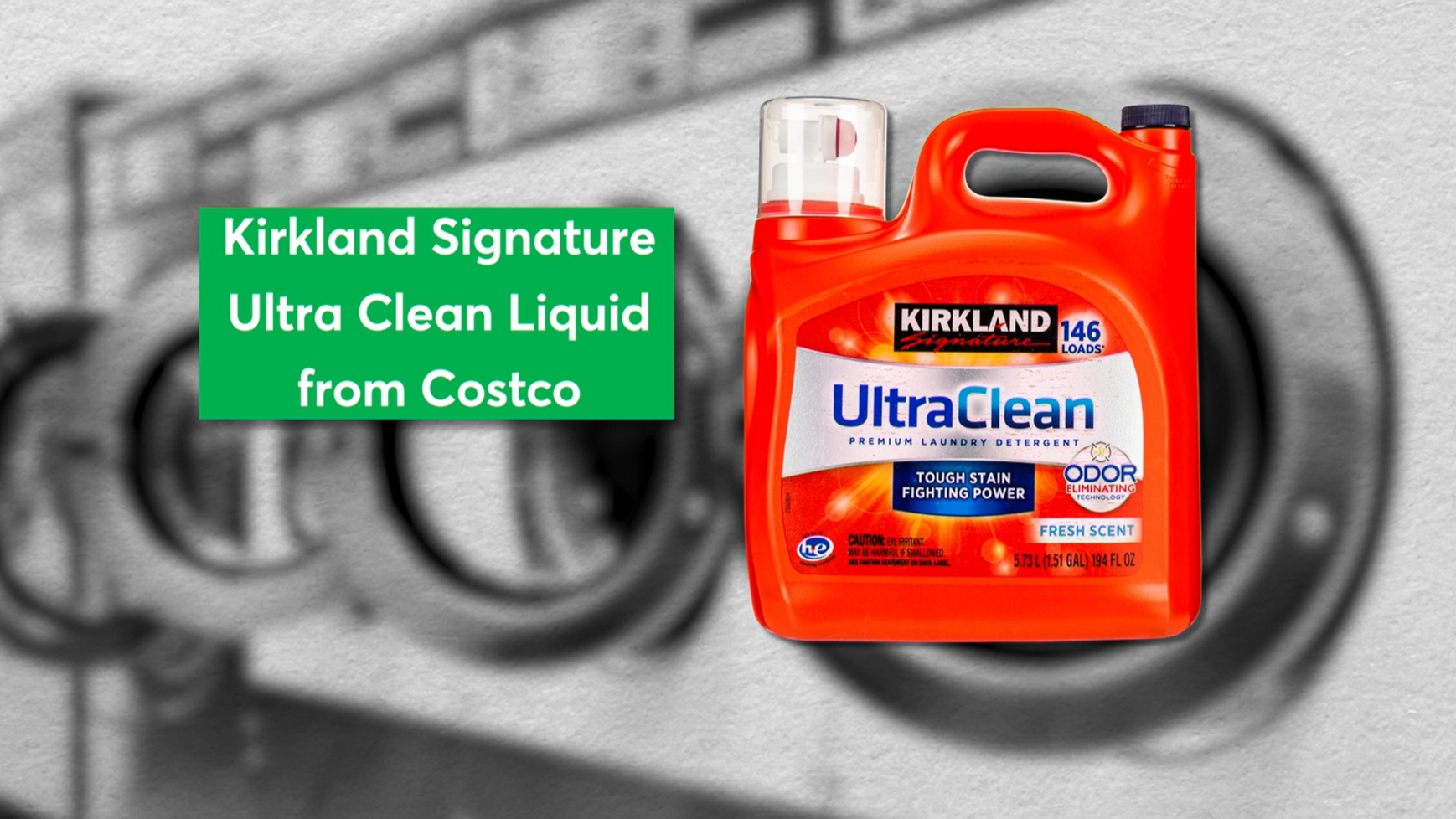 Kirkland Signature laundry detergent
