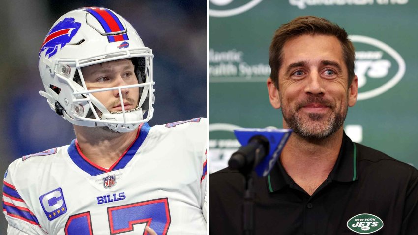 Aaron Rodgers and Josh Allen among players to watch in Jets-Bills showdown  – NBC New York