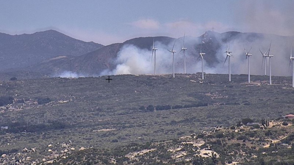 Brush Fire Burning in Remote East County – NBC 7 San Diego - Vimarsana News