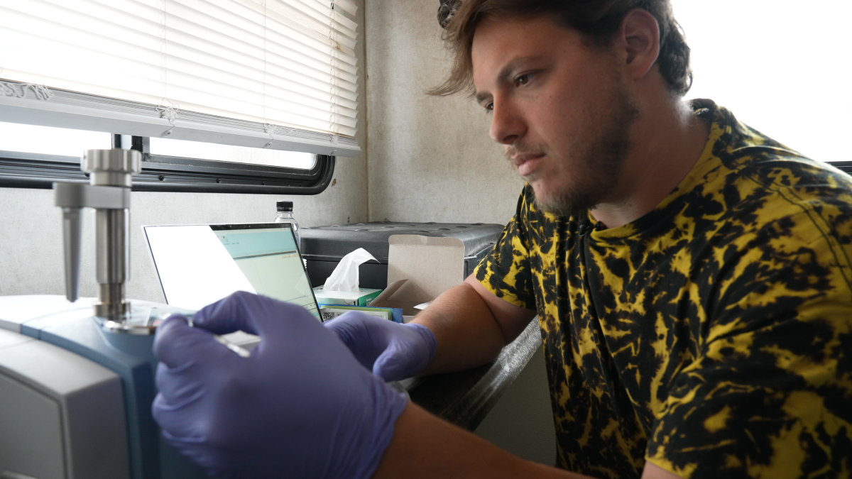 How a drugchecking machine helps protect San Diego drug users from