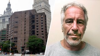 The Metropolitan Correctional Center in Manhattan; Jeffrey Epstein.