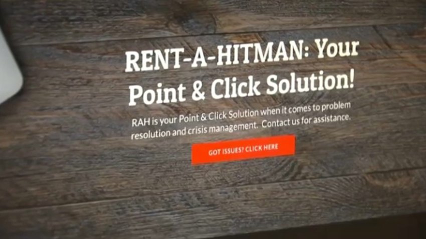 The Rent-a-Hitman website