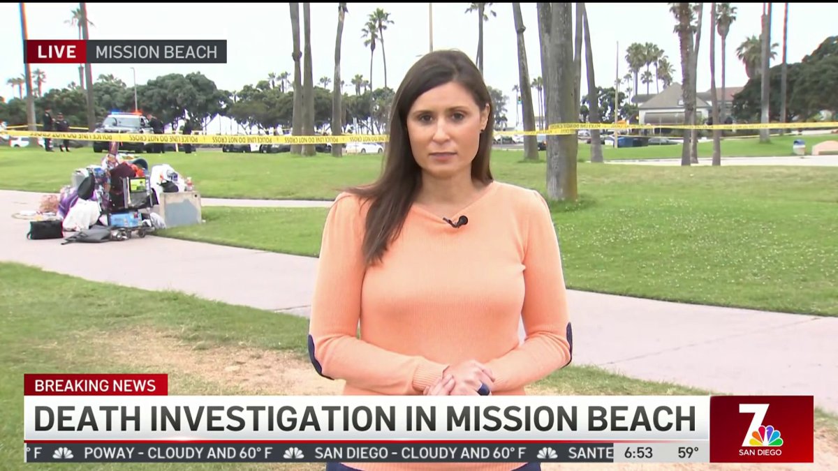 Death investigation in Bonita Cove – NBC 7 San Diego
