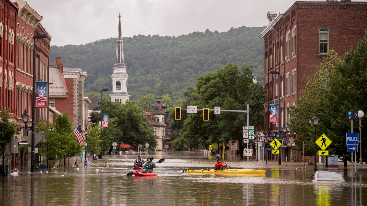 Vermont starts long road to recovery from historic floods – NBC 7 San Diego - Vimarsana News