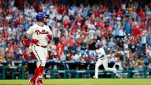 It ain't over till Schwarber's soaked: Phillies 7, Padres 6 - The Good  Phight