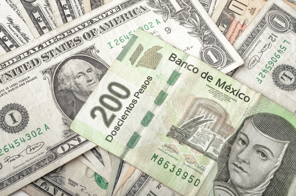 Dollar to peso deals mexico