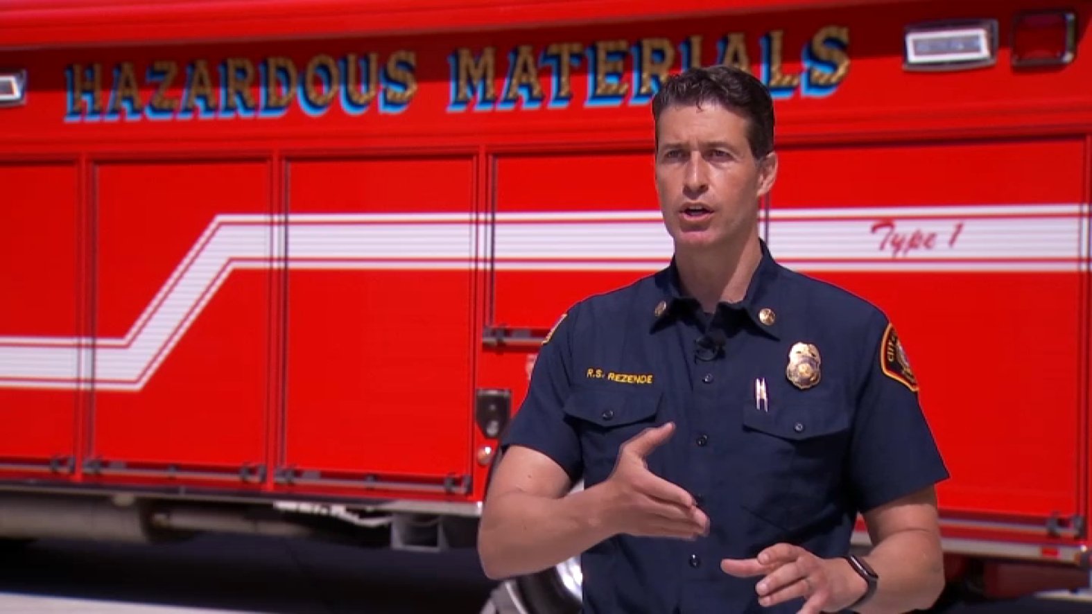 Chief Ryan Rizzuto San Diego Fire-Rescue seeing big increase in lithium-ion battery fires ...