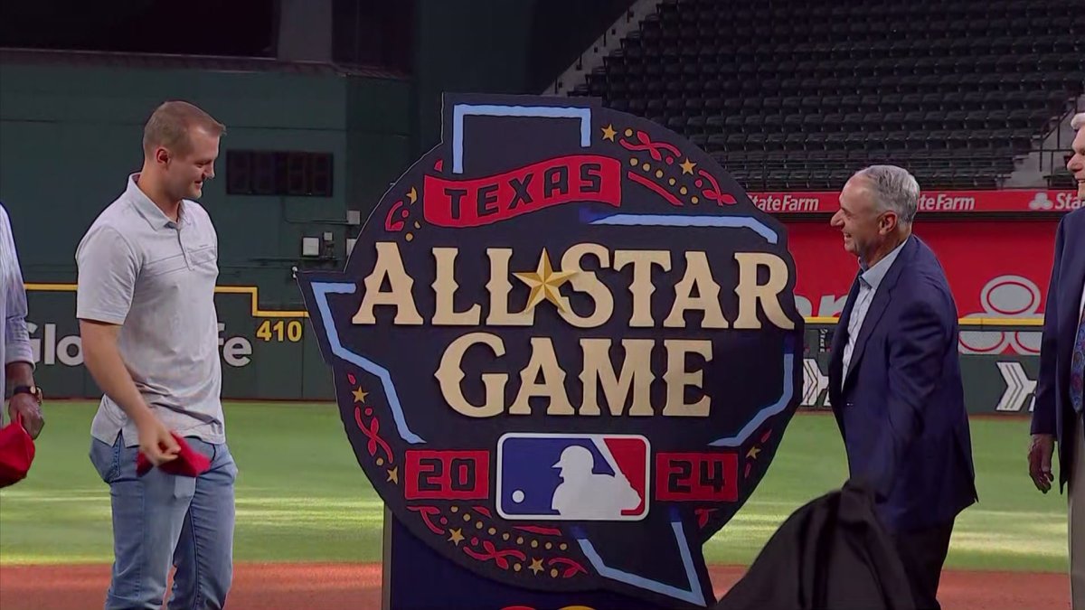 Texas Rangers, MLB unveil 2024 AllStar Game logo NBC 7 San Diego