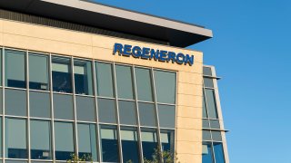 A view of the Regeneron Pharmaceuticals headquarters in Tarrytown, New York.