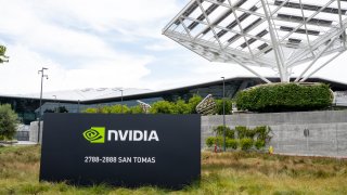 Nvidia headquarters in Santa Clara, California, June 5, 2023.