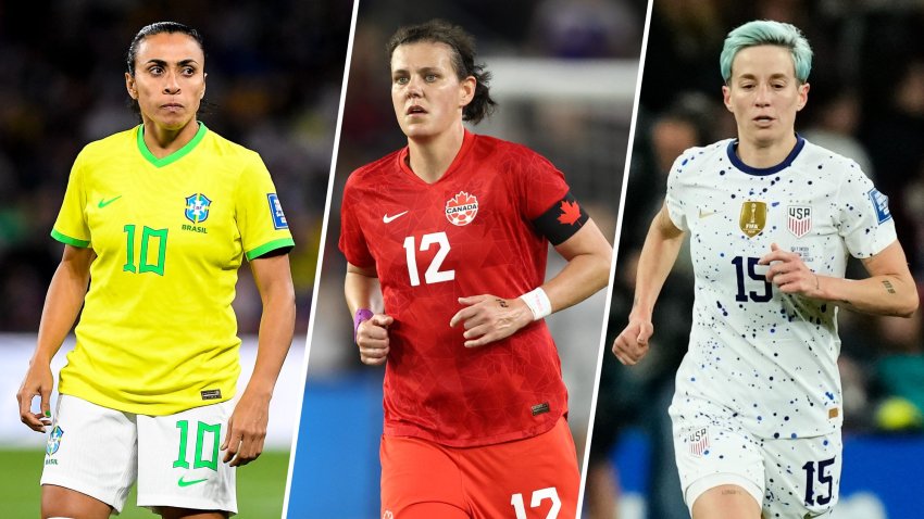 Marta, Christine Sinclair and Megan Rapinoe are three of the generational stars who are retiring after their teams were eliminated at the 2023 Women’s World Cup.