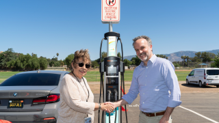 These are the first public chargers SDG&E has installed on tribal lands. (SDG&E)