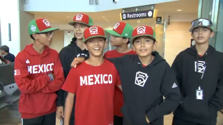 The Tijuana Little League team arrives in San Diego after a strong run in the 2023 Little League Baseball World Series.