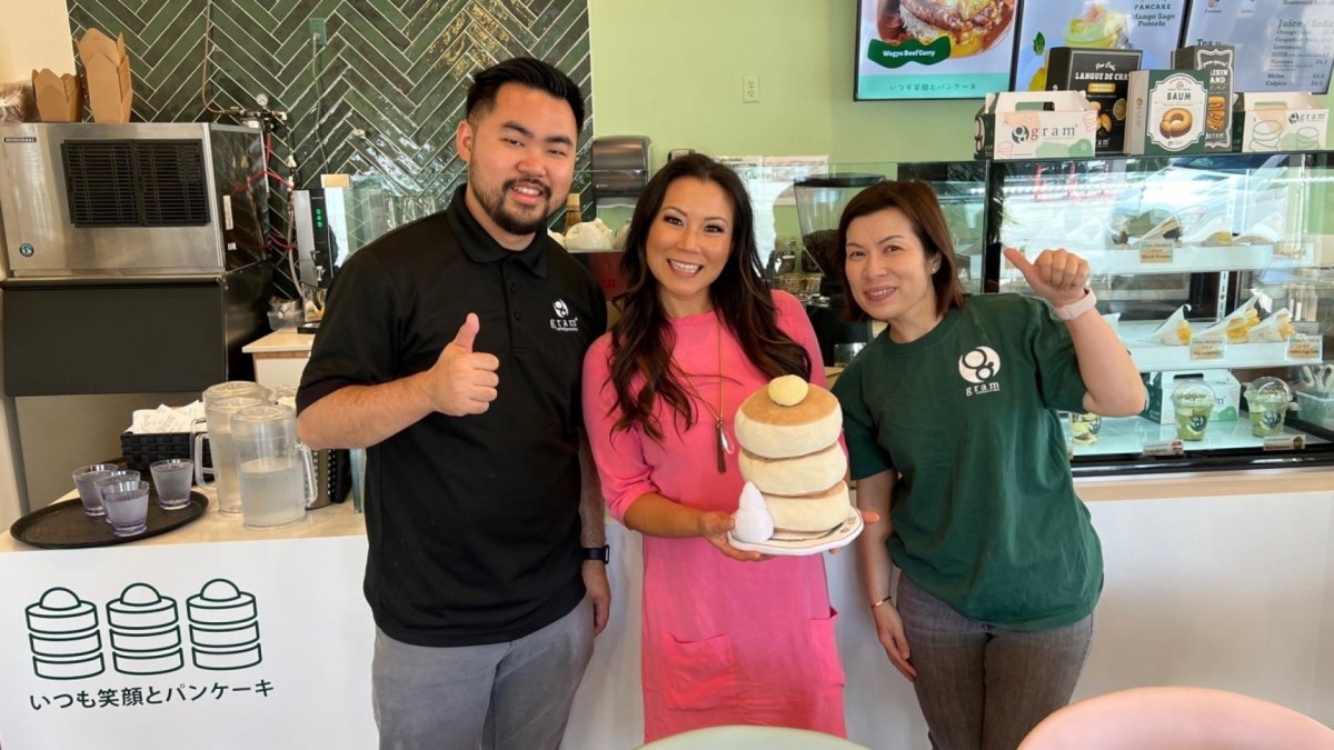 The famous Japanese soufflé pancakes have touched down in LA! NBC 7