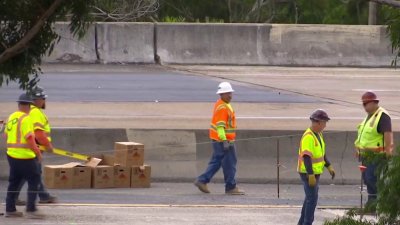 Caltrans still expects to reopen I-5 north lanes in downtown on Monday