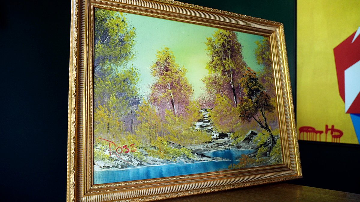 Bob Ross' first TV painting on sale for nearly $10 million – NBC 7 San Diego - Vimarsana News