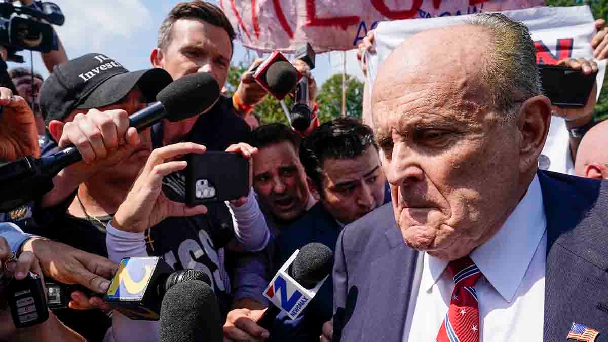 Rudy Giuliani pleads not guilty to charges in Georgia election case – NBC 7 San Diego - Vimarsana News