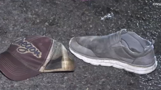 A shot from the crime-scene after the hit-and-run in University Heights in June.