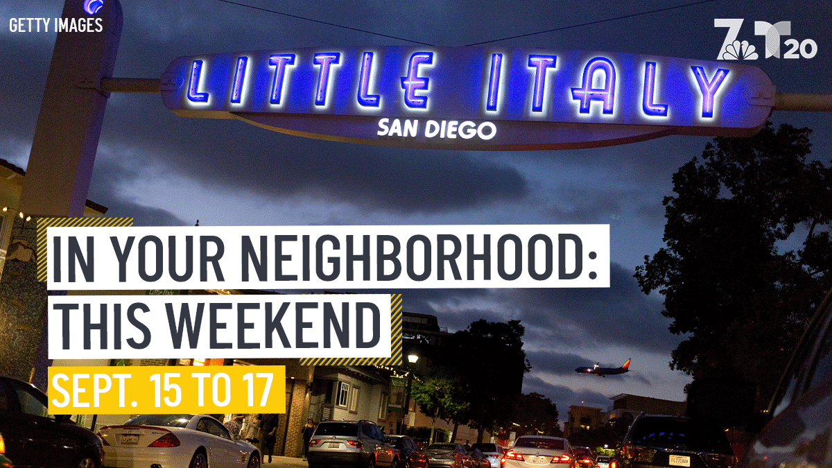 Guide: Events happening in San Diego on Sept. 15-17 – NBC 7 San Diego - Vimarsana News