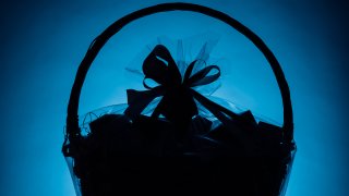 File image of a mystery gift basket.