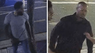 Photos of the two suspects responsible for assaulting two men and a woman in the Gaslamp
area. (Photo courtesy of San Diego County Crime Stoppers)