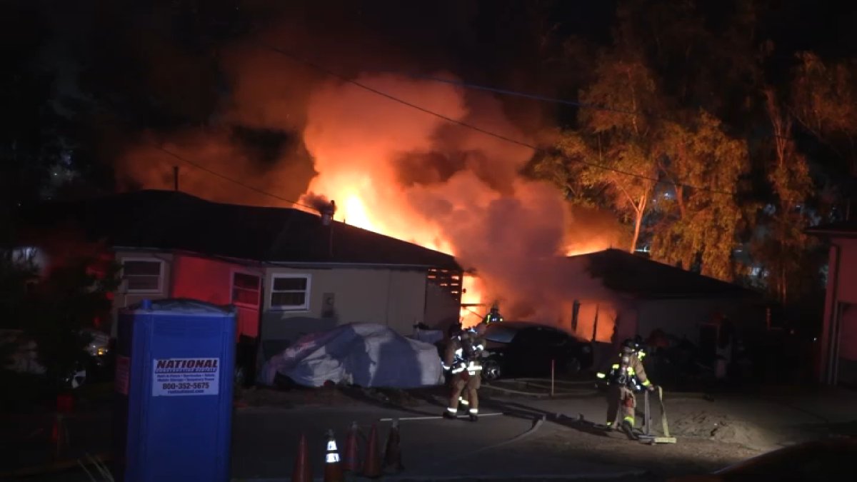 Lemon Grove house fire displaces 11 people NBC 7 San Diego