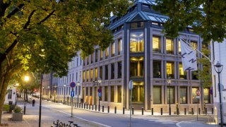 The Norges Bank, Norway’s central bank, in Oslo, Norway, on Tuesday, Oct. 17, 2023.