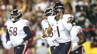 Washington Commanders snap four-game slide with narrow win over Chicago  Bears