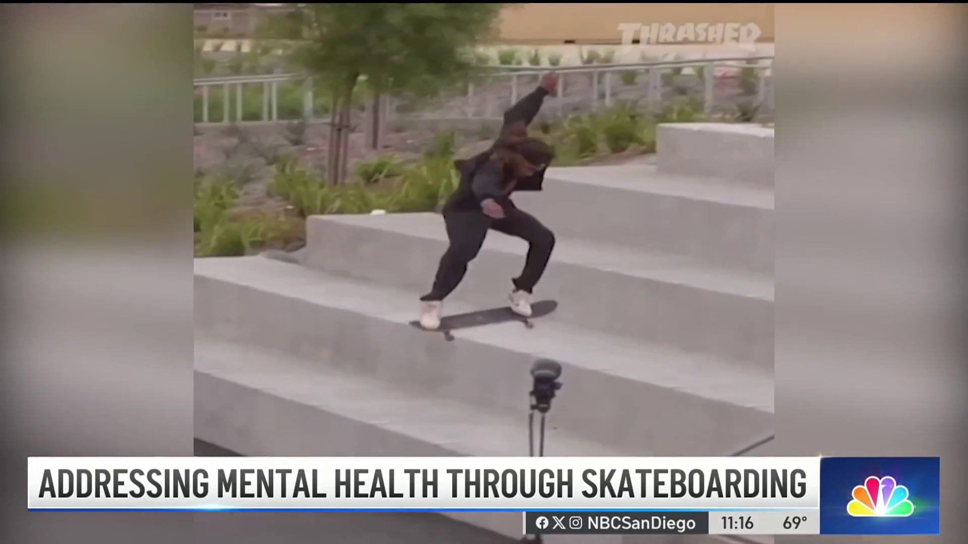 San Diego pro skater teaches skateboarding to fight addiction, poor