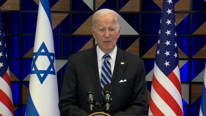 Biden to Israel: ‘You're not alone'