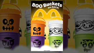 McDonald’s Boo Buckets from 2023