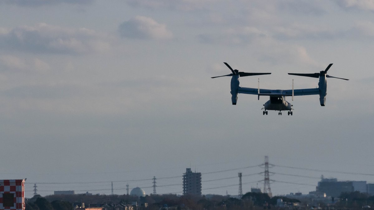 Japan expresses concern about US Osprey aircraft flying after crash – NBC 7 San Diego - Vimarsana News