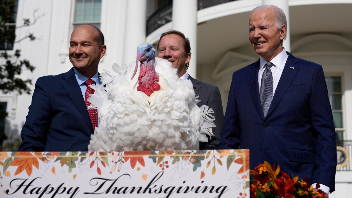 Biden spends 81st birthday pardoning Thanksgiving turkeys – NBC 7 San Diego - Vimarsana News
