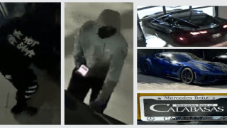 Two people are sought in the November 2023 theft of a Corvette from a Calabasas dealership.